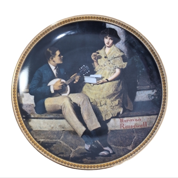 Norman Rockwell Vintage Collectors Plates Rediscovered Women Collection set of 5 - Picture 6 of 11